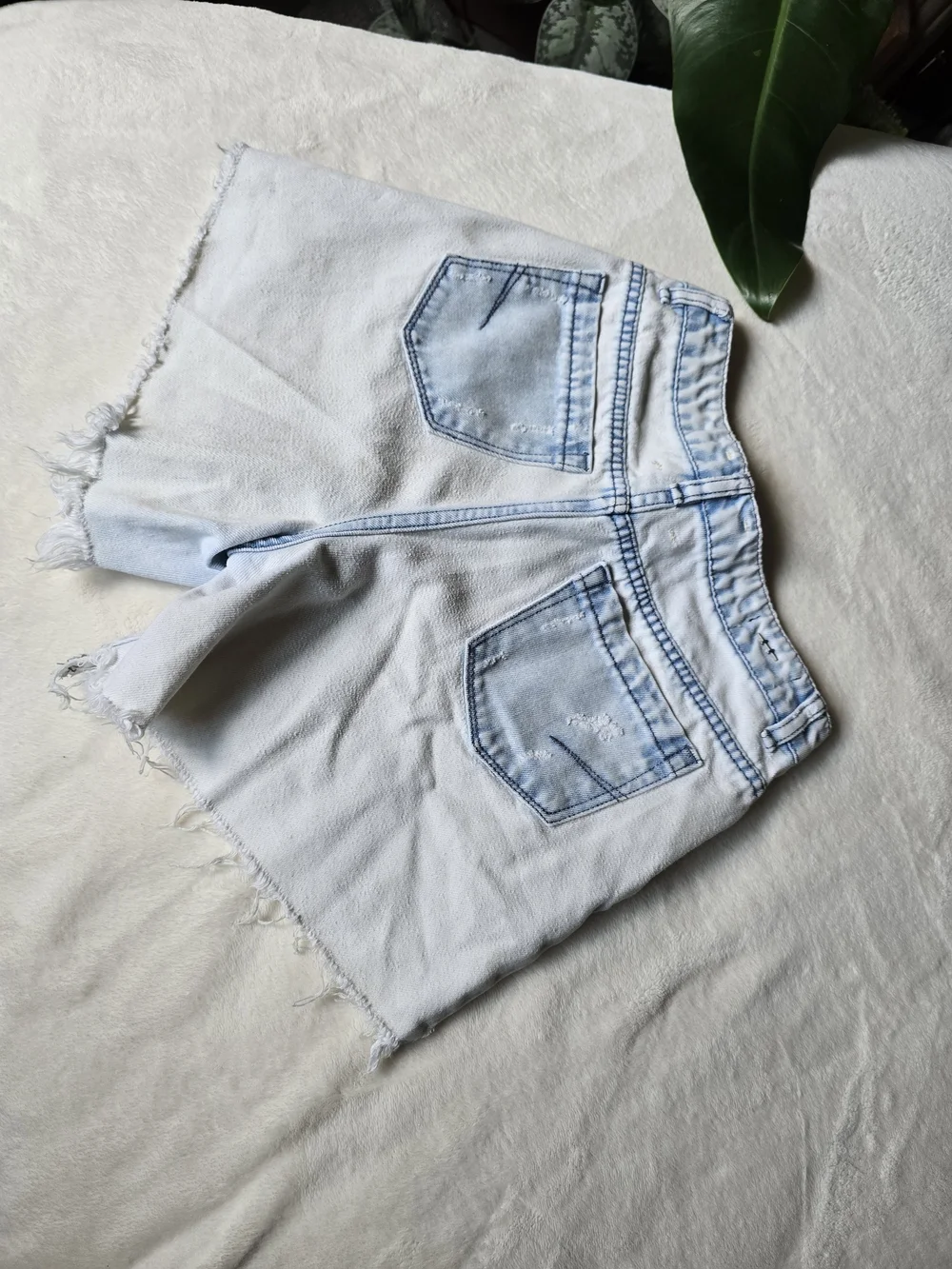 Habitual Kid Light Blue Distressed Denim Shorts